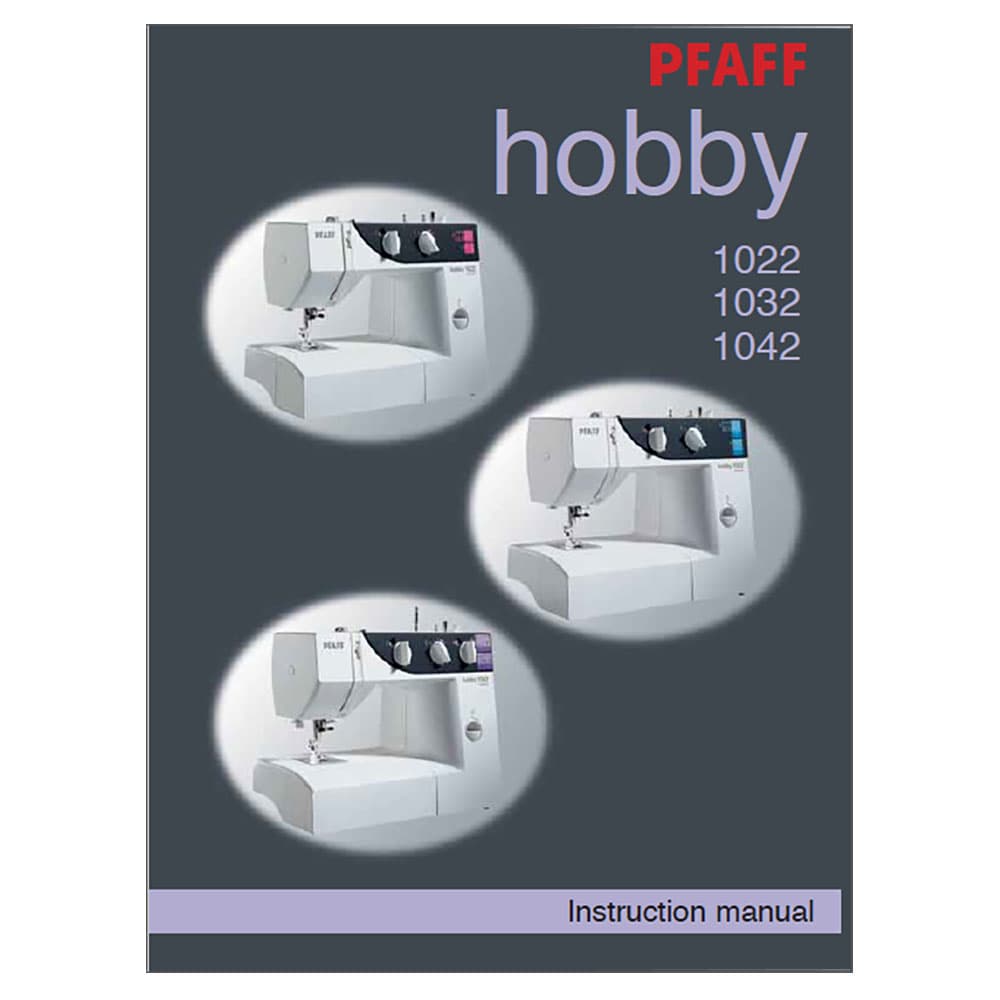 Pfaff Hobby 1022 Instruction Manual image # 122282