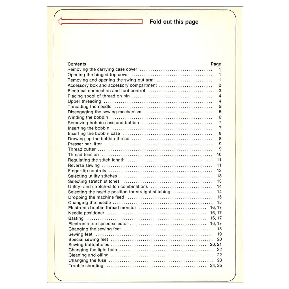 Pfaff Tiptronic 1029 Instruction Manual image # 122288