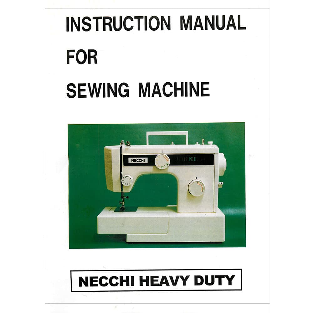Necchi 3101FA Instruction Manual image # 121482
