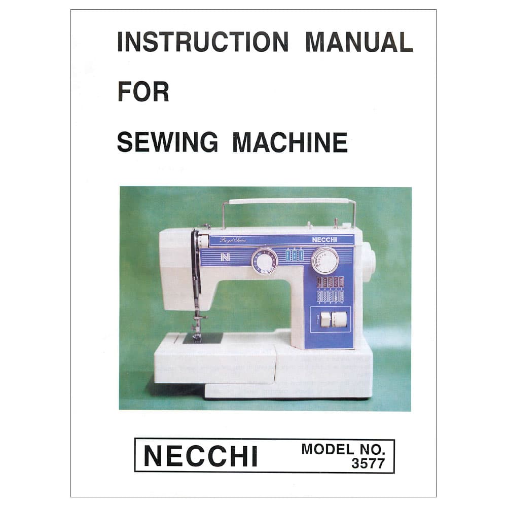 Necchi 3577 Instruction Manual image # 116039