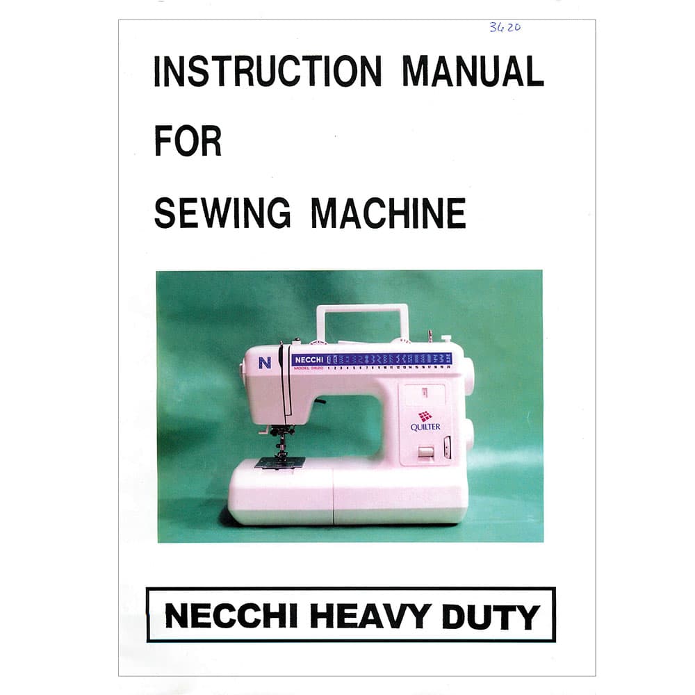 Necchi 3620 Instruction Manual image # 121496