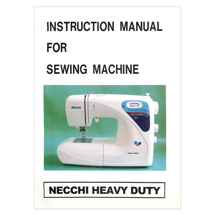 Necchi 3832 Instruction Manual image # 121498