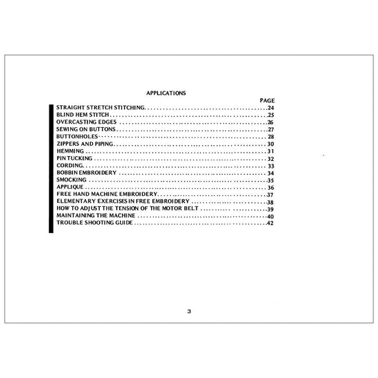 Necchi 4575 Instruction Manual