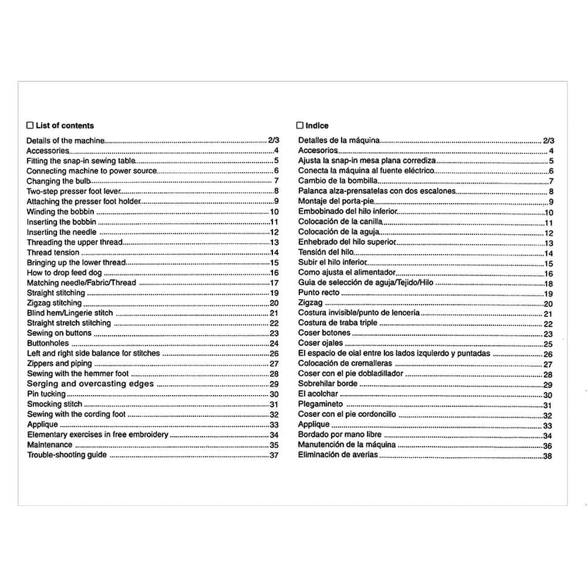Necchi 4795 Instruction Manual