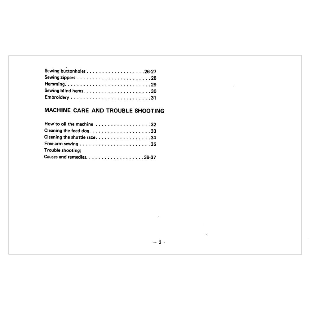 Necchi 525FA Instruction Manual image # 121473