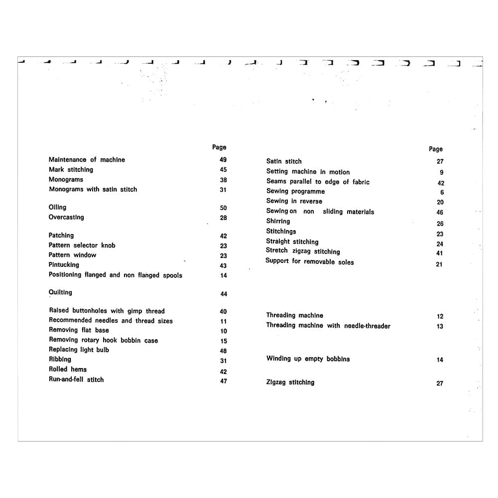 Necchi 582 Instruction Manual