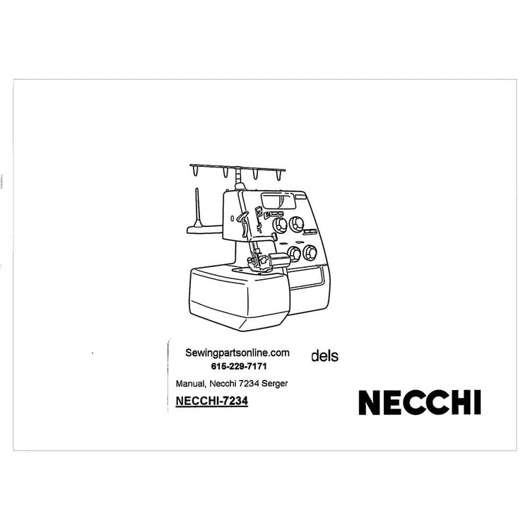 Necchi 7234 Instruction Manual image # 122175
