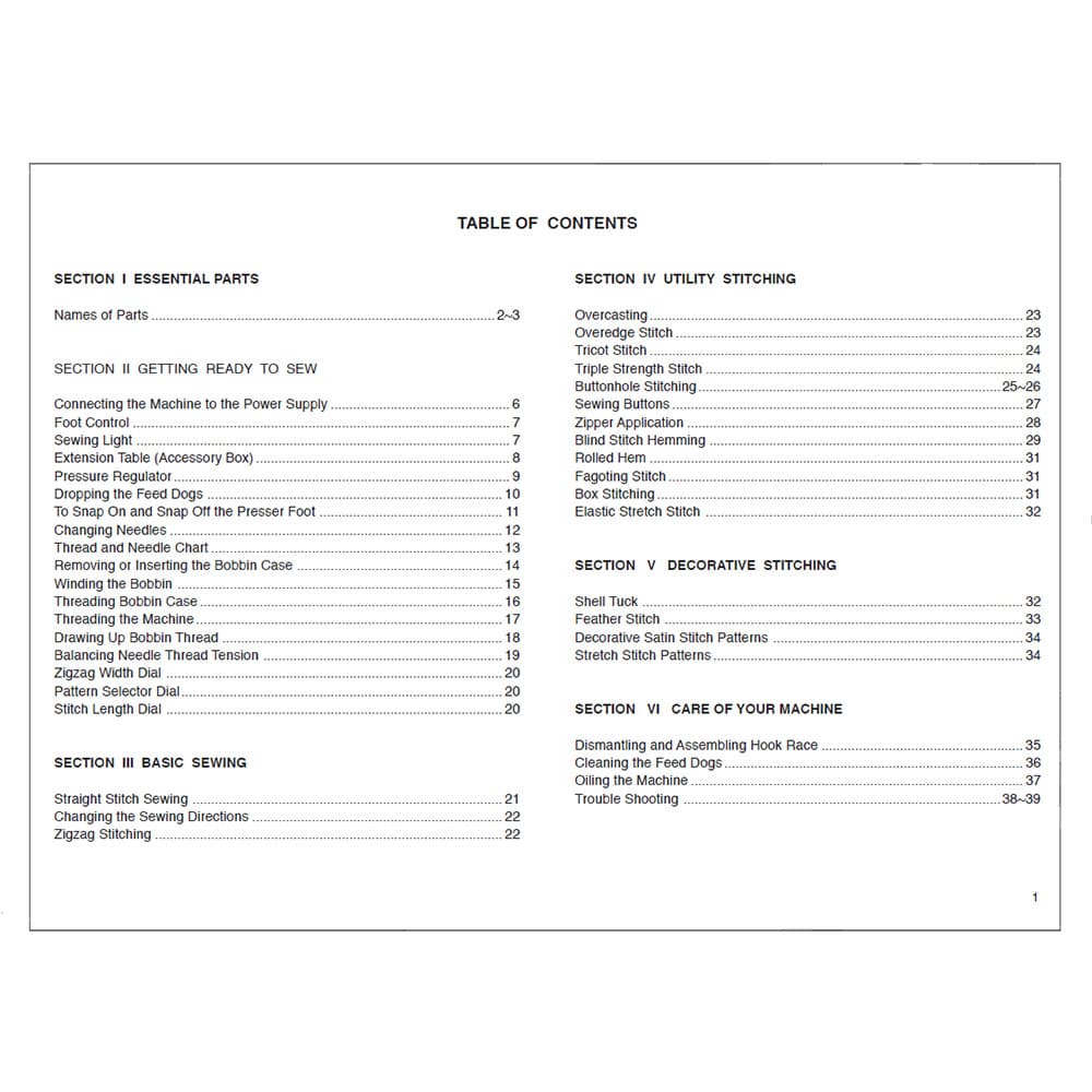 Necchi HD22 Instruction Manual image # 121452