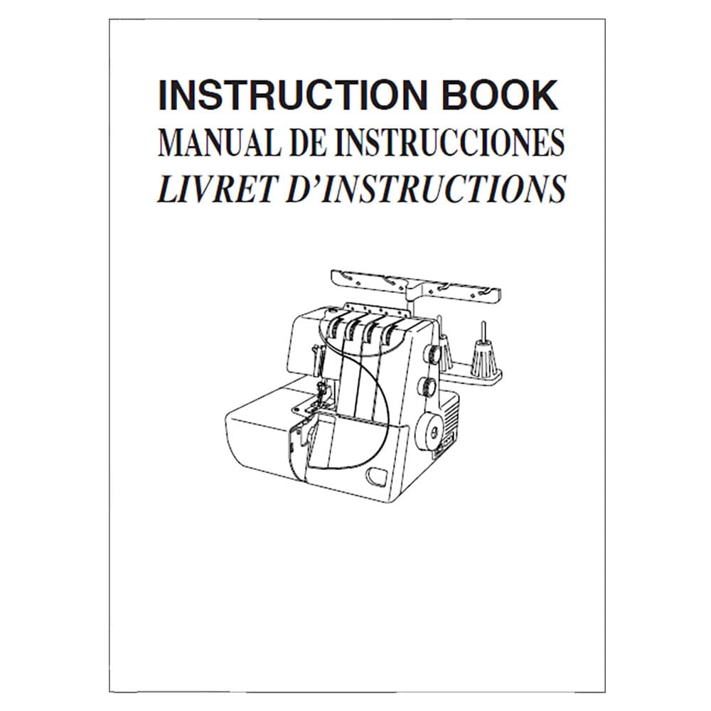 Necchi S34 Serger Instruction Manual image # 121450