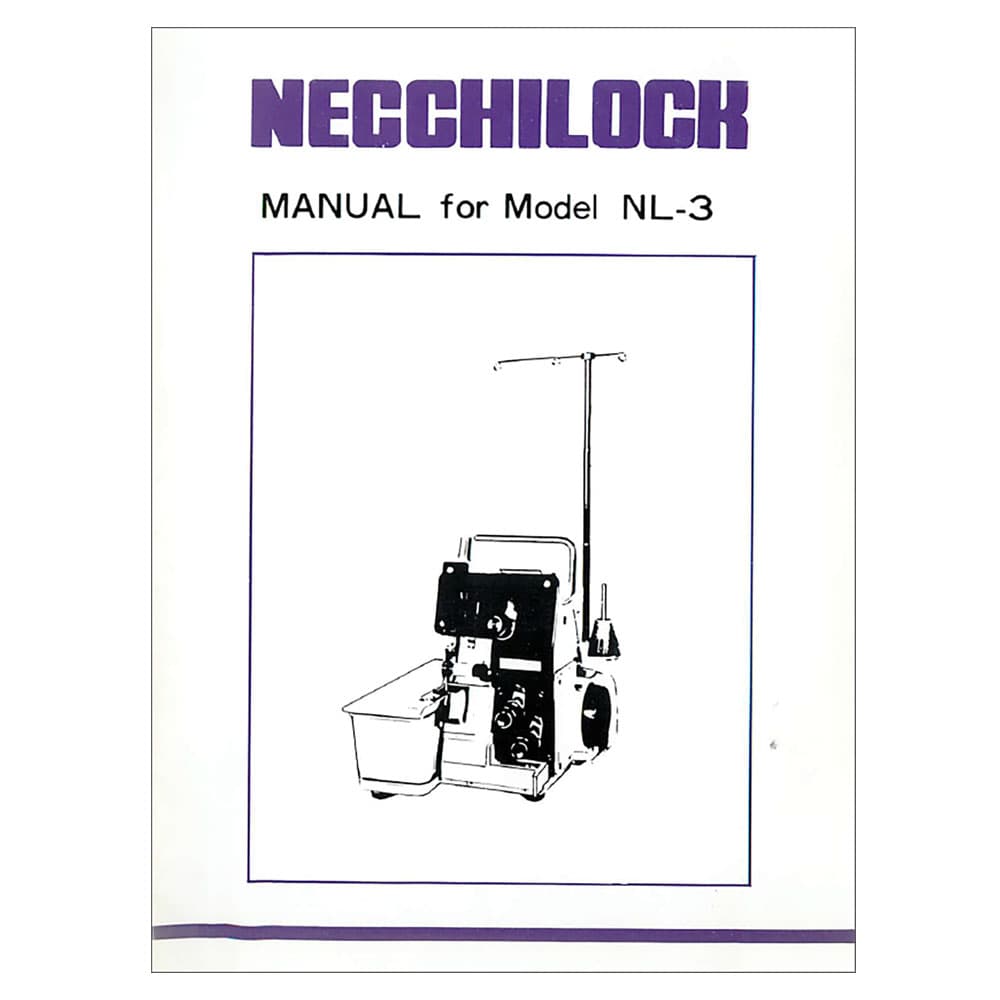 Necchi NL3 Instruction Manual image # 122210