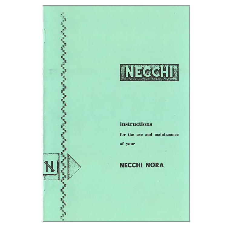 Necchi Nora Instruction Manual image # 122250