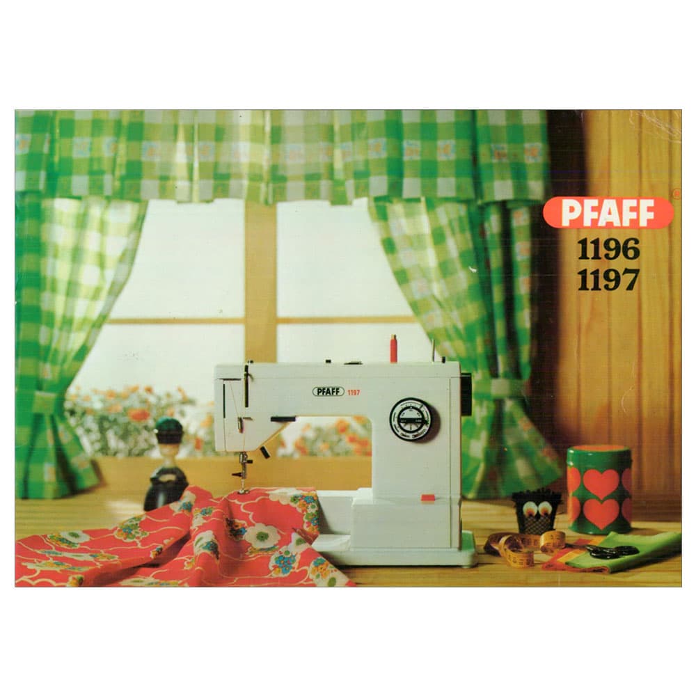 Pfaff 1196 Instruction Manual image # 122343