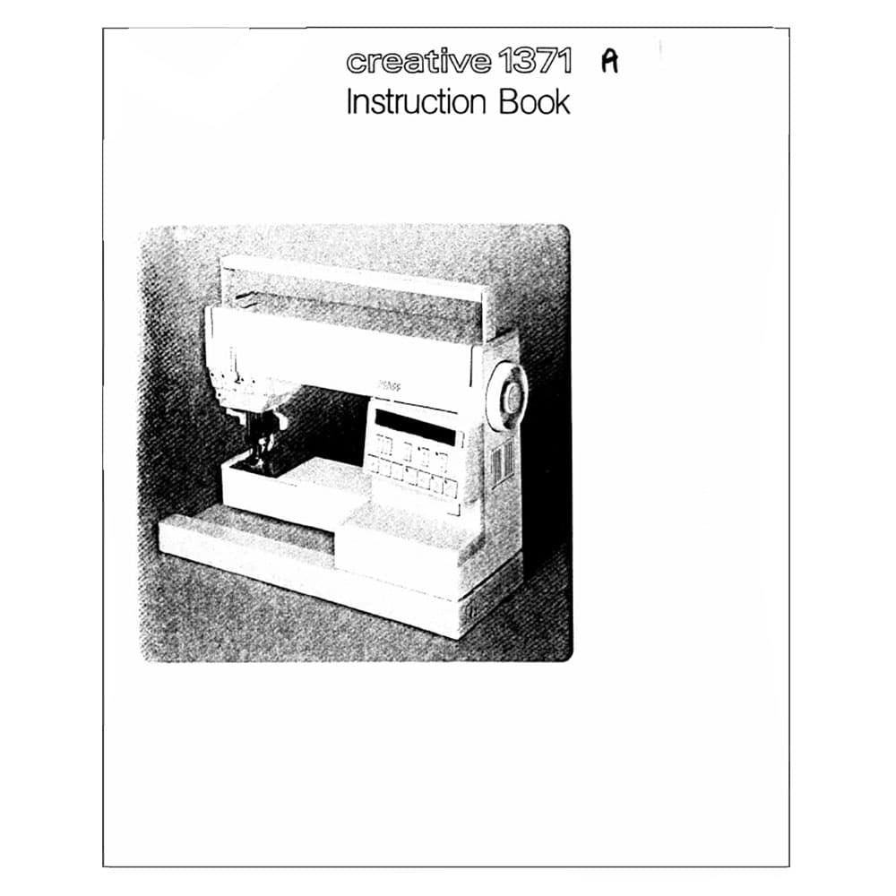 Pfaff Creative 1371 Instruction Manual image # 122397