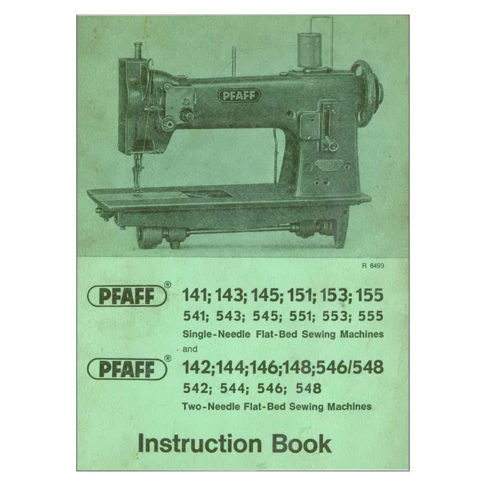 Pfaff 145 Instruction Manual image # 122401