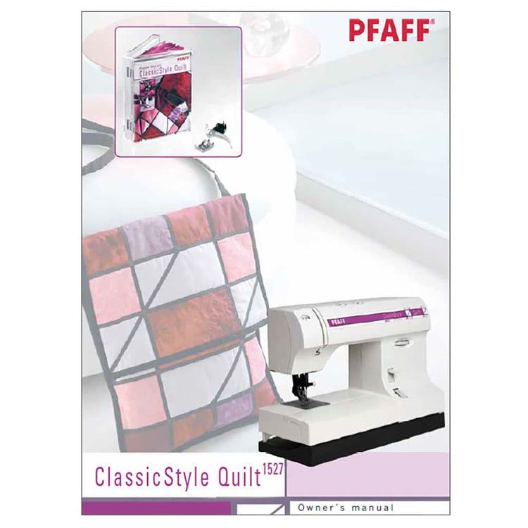 Pfaff 1527 ClassicStyle Quilt Instruction Manual image # 122431
