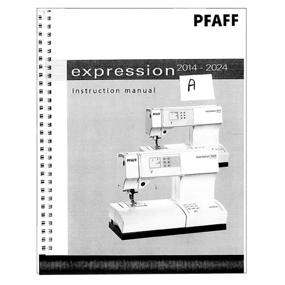 Pfaff Expression 2014 Instruction Manual image # 122456