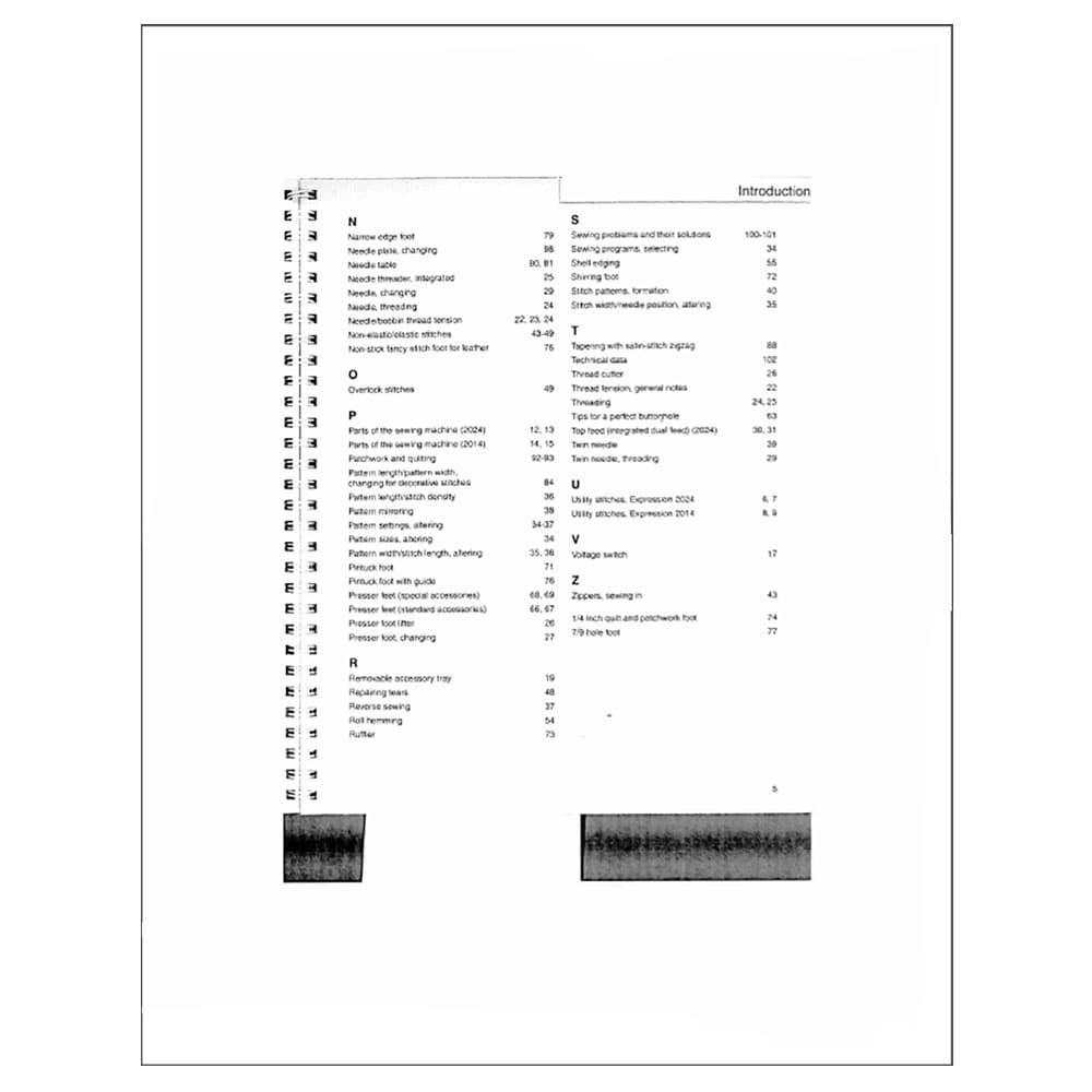 Pfaff Expression 2014 Instruction Manual image # 122454