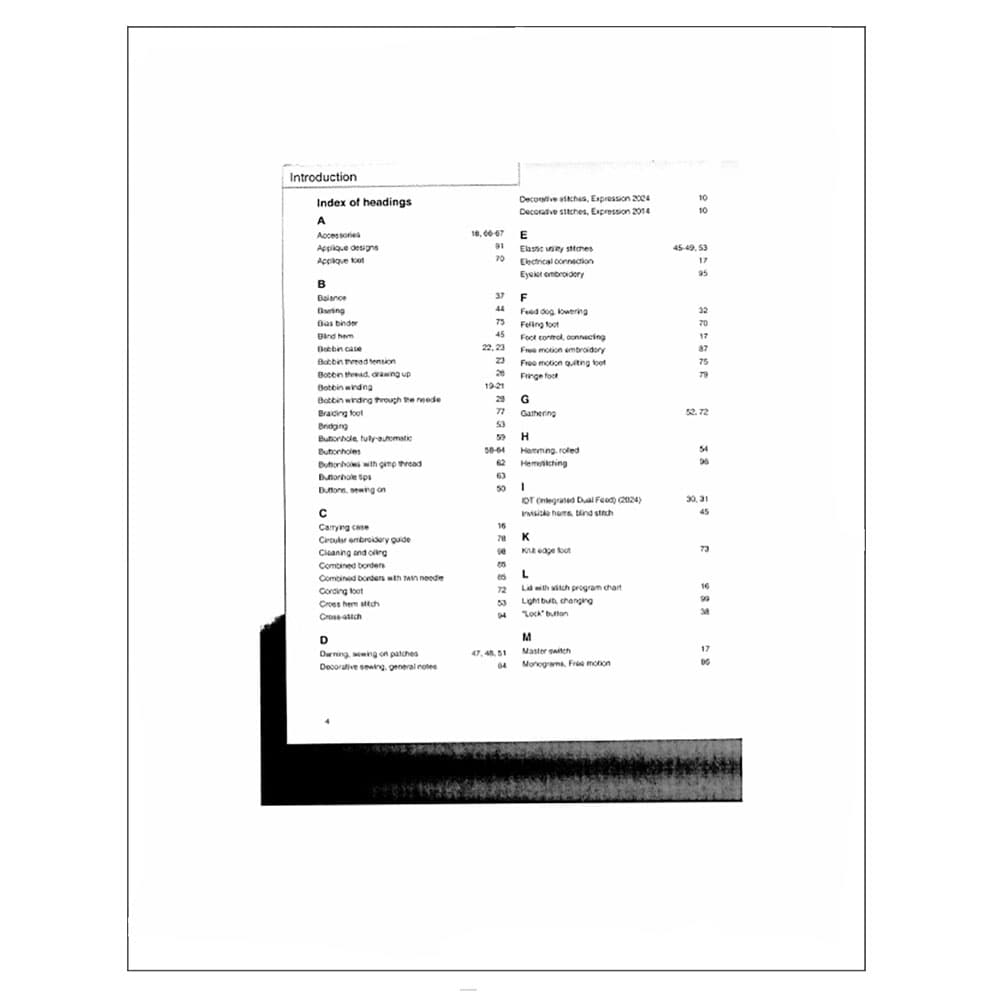 Pfaff Expression 2014 Instruction Manual image # 122455