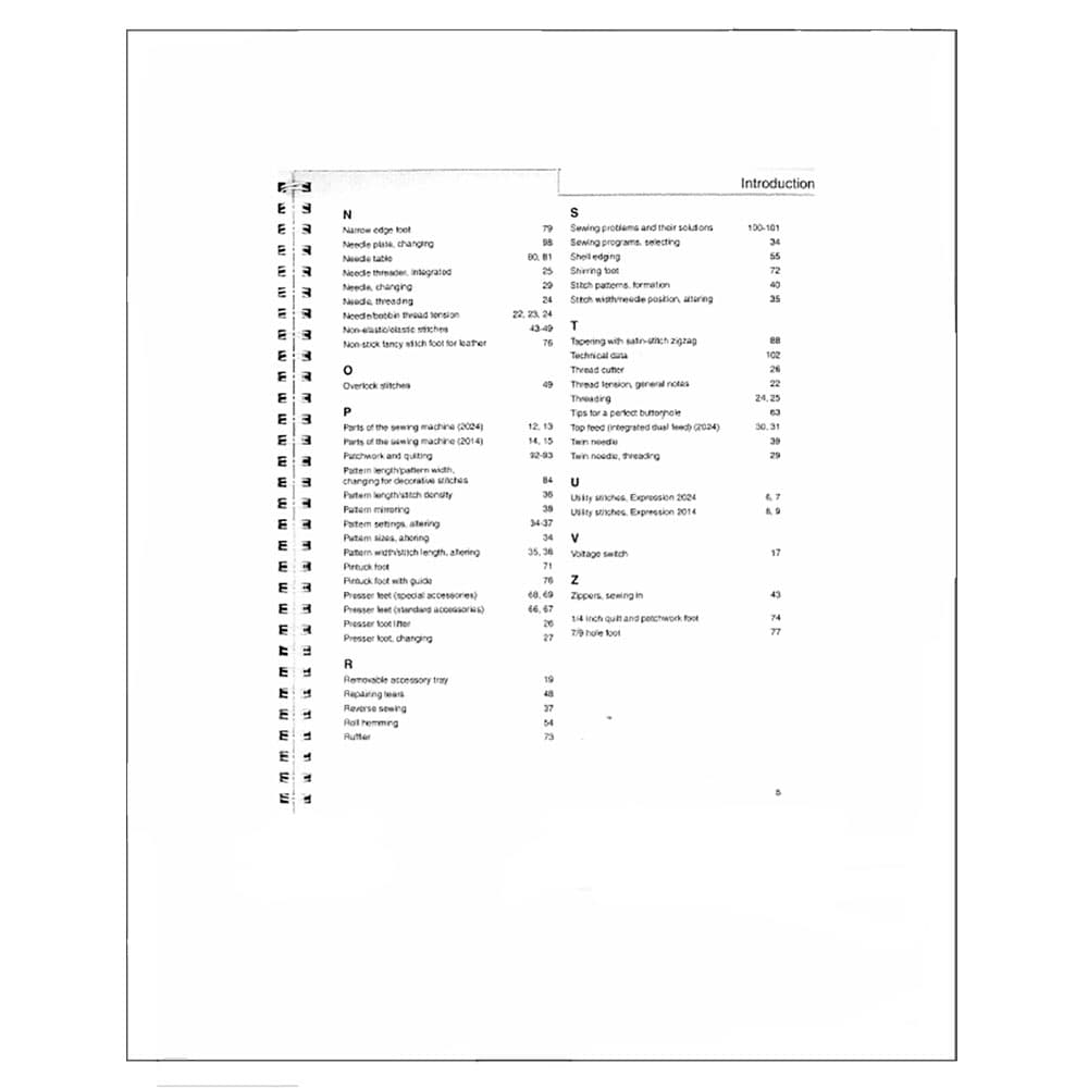 Pfaff Expression 2024 Instruction Manual image # 122466