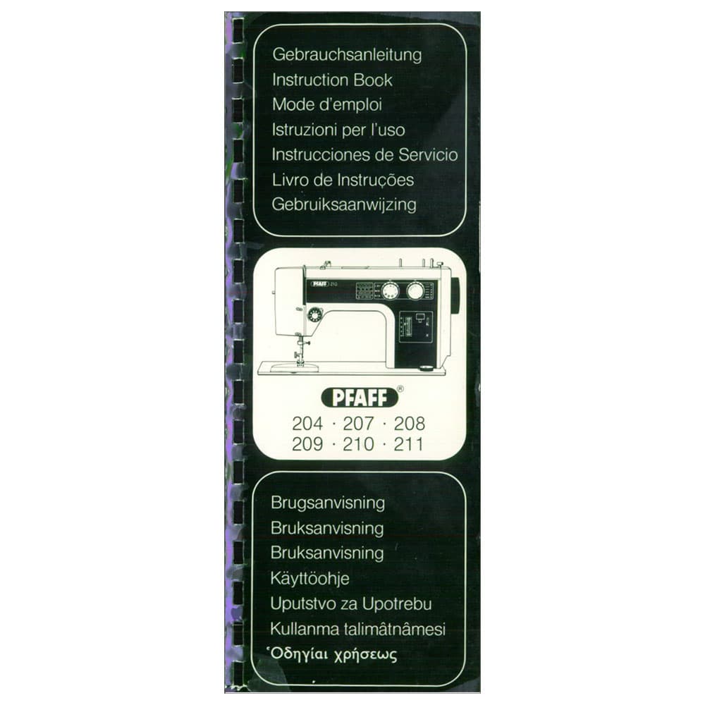 Pfaff 208 Instruction Manual image # 122518