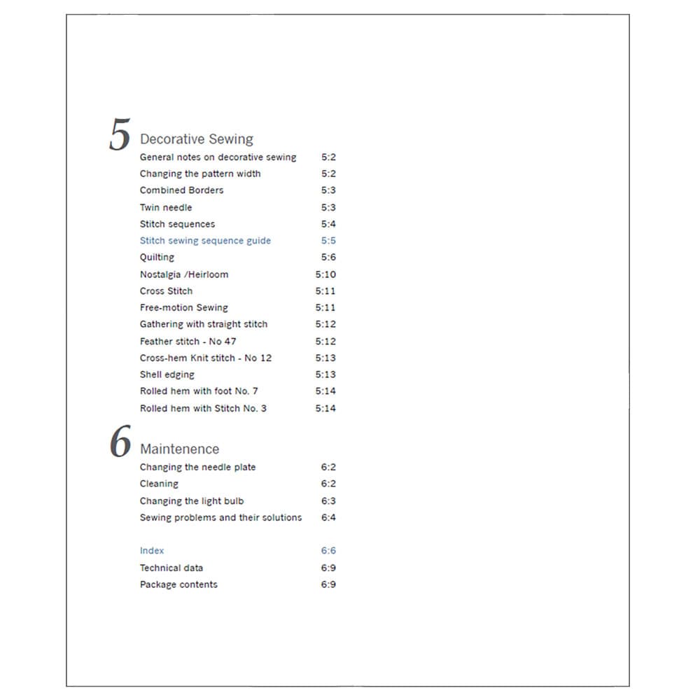 Pfaff Creative 2134 Instruction Manual image # 122579