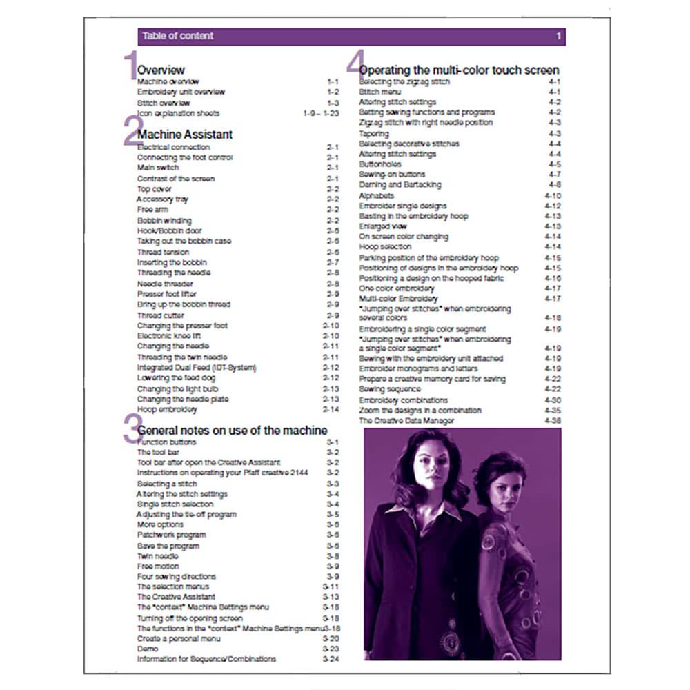 Pfaff Creative 2144 Instruction Manual image # 122583