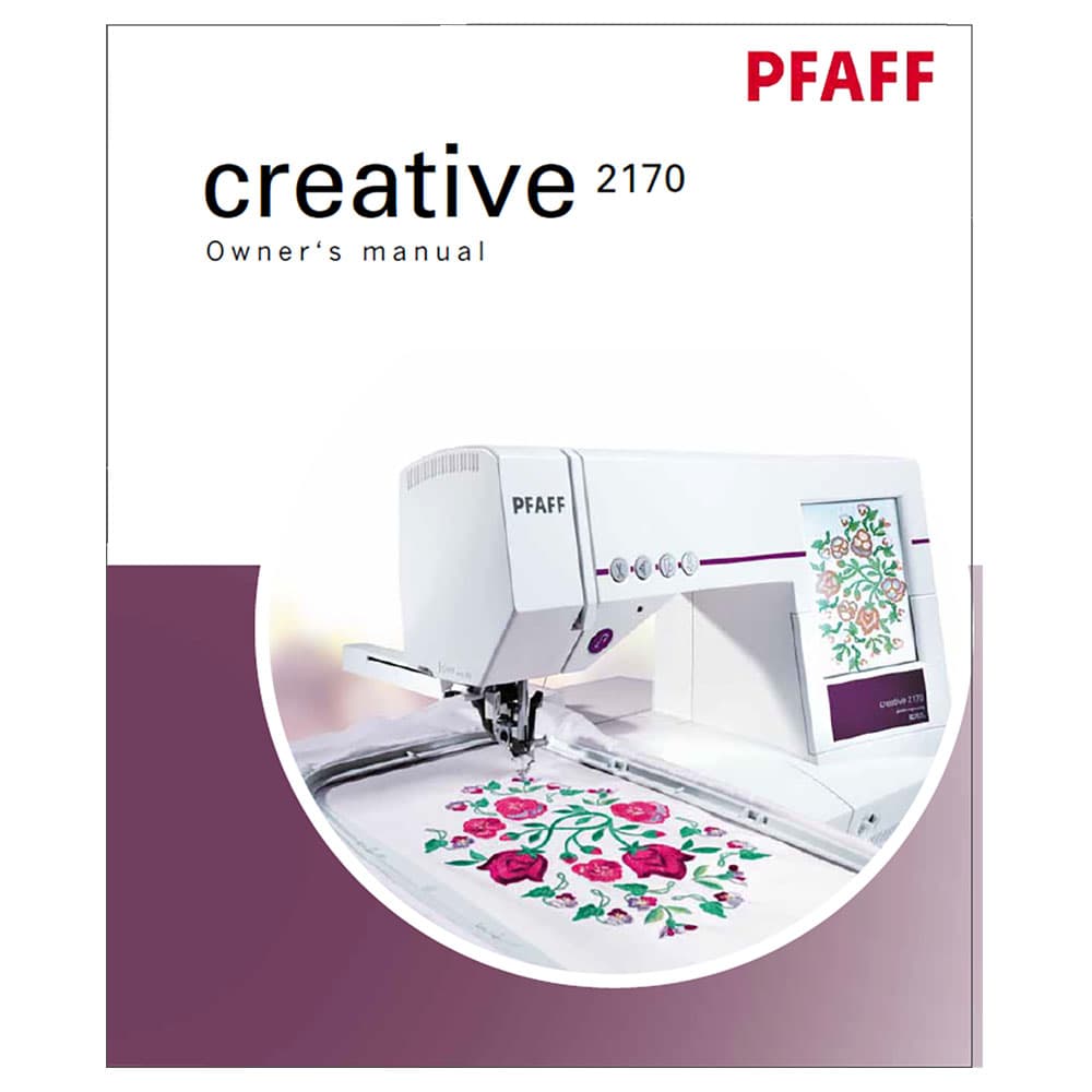 Pfaff Creative 2170 Instruction Manual image # 122596