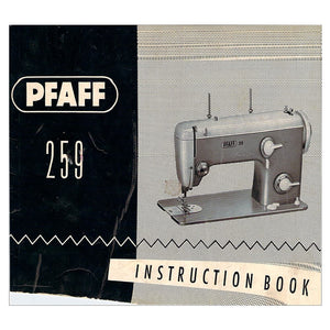 Pfaff 259 Instruction Manual image # 122612