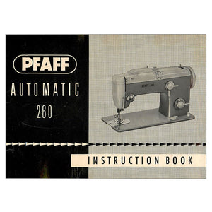 Pfaff 260 Instruction Manual image # 122614
