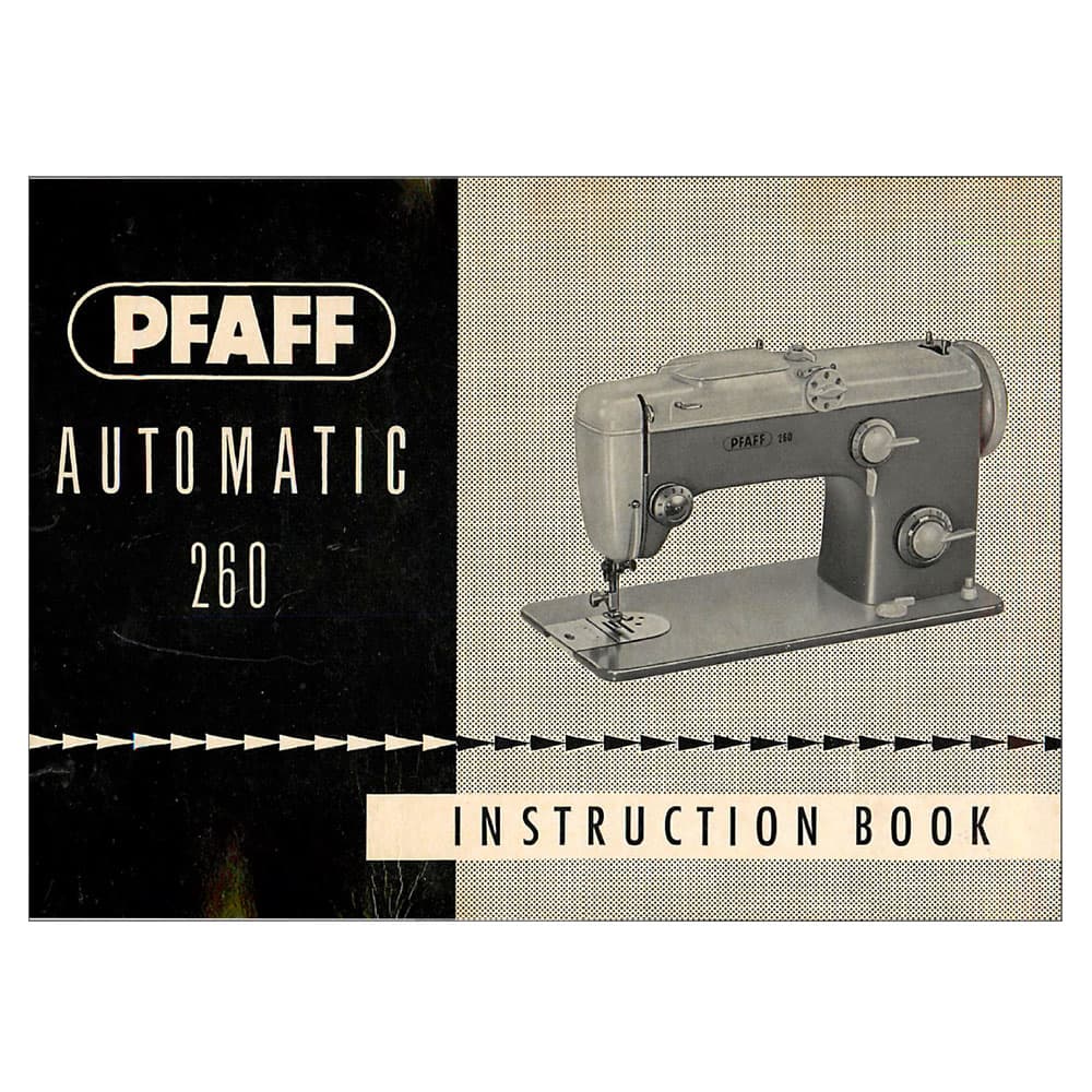 Pfaff 260 Instruction Manual image # 122614