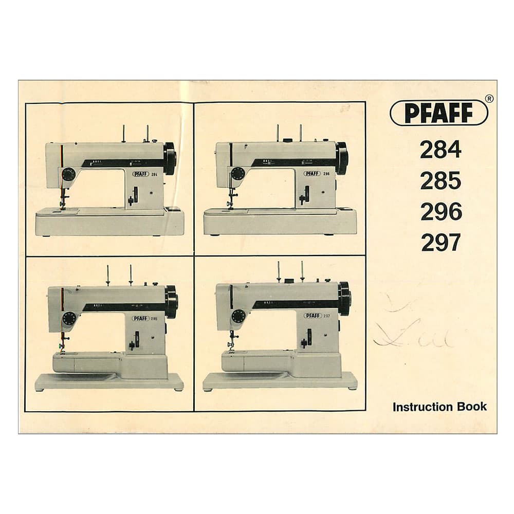 Pfaff 285 Instruction Manual image # 122623