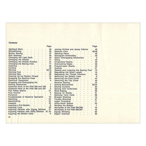 Pfaff 285 Instruction Manual image # 122622