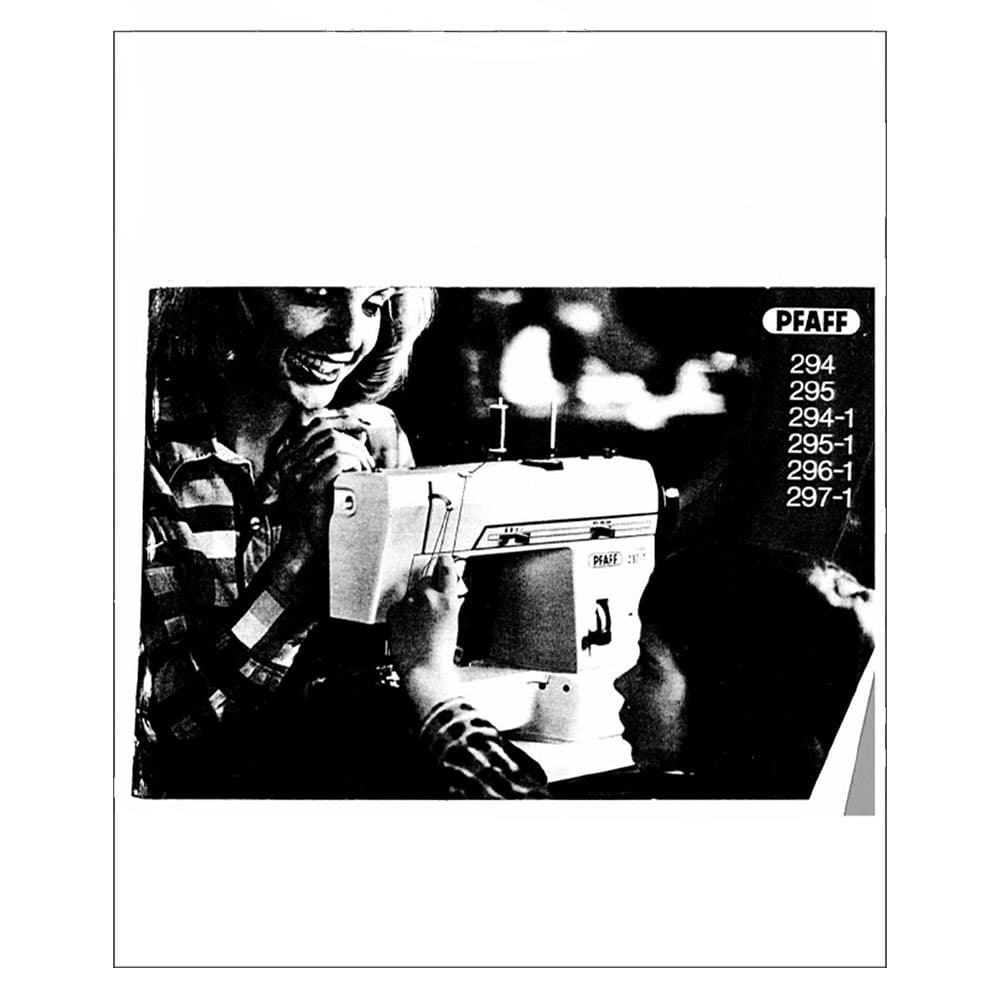 Pfaff 294-1 Instruction Manual image # 122627