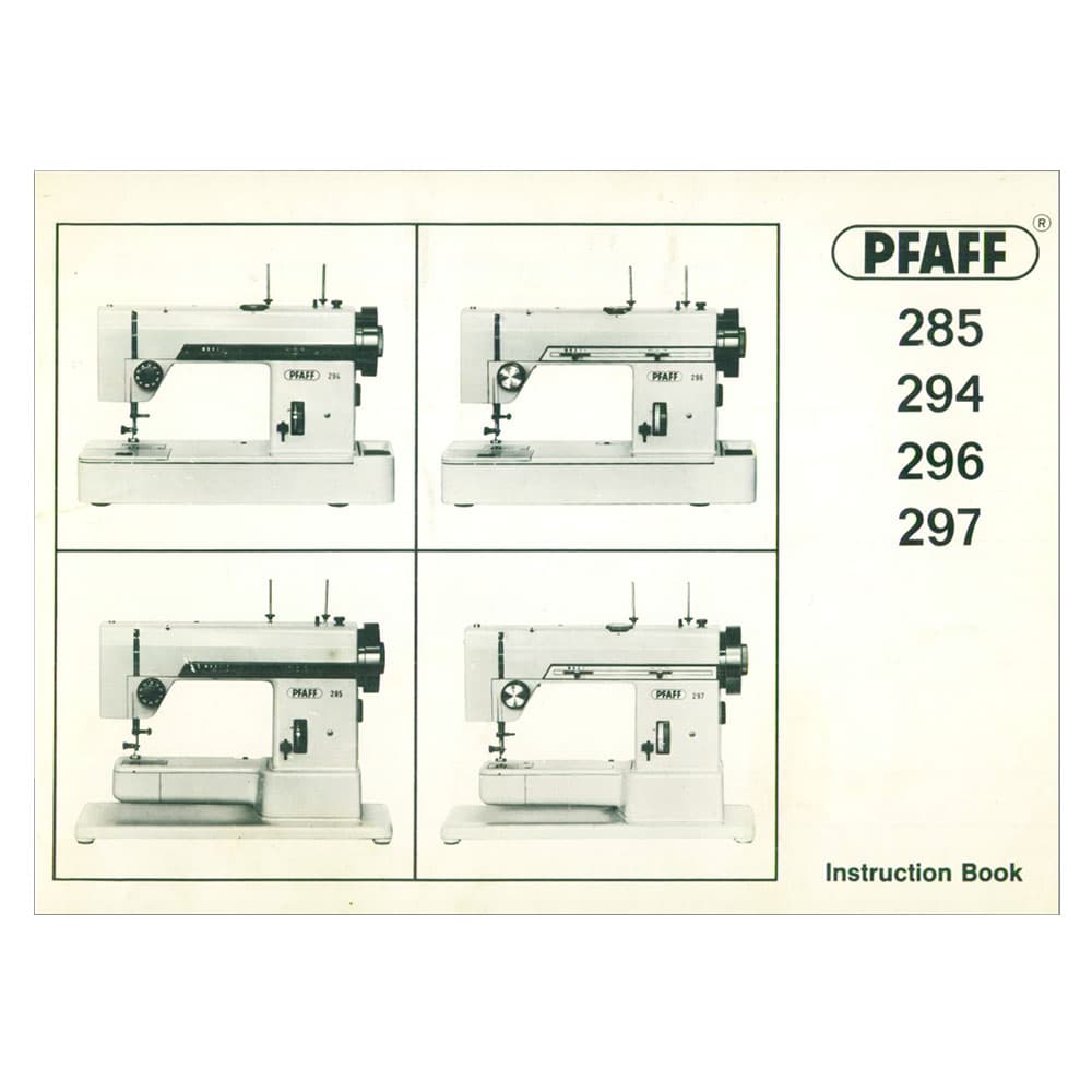 Pfaff 294 Instruction Manual image # 122625