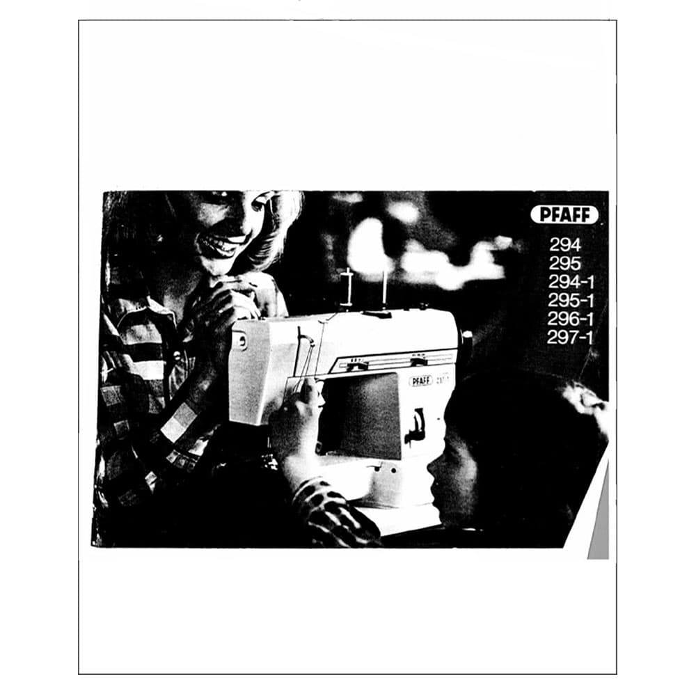 Pfaff 297-1 Instruction Manual image # 122634