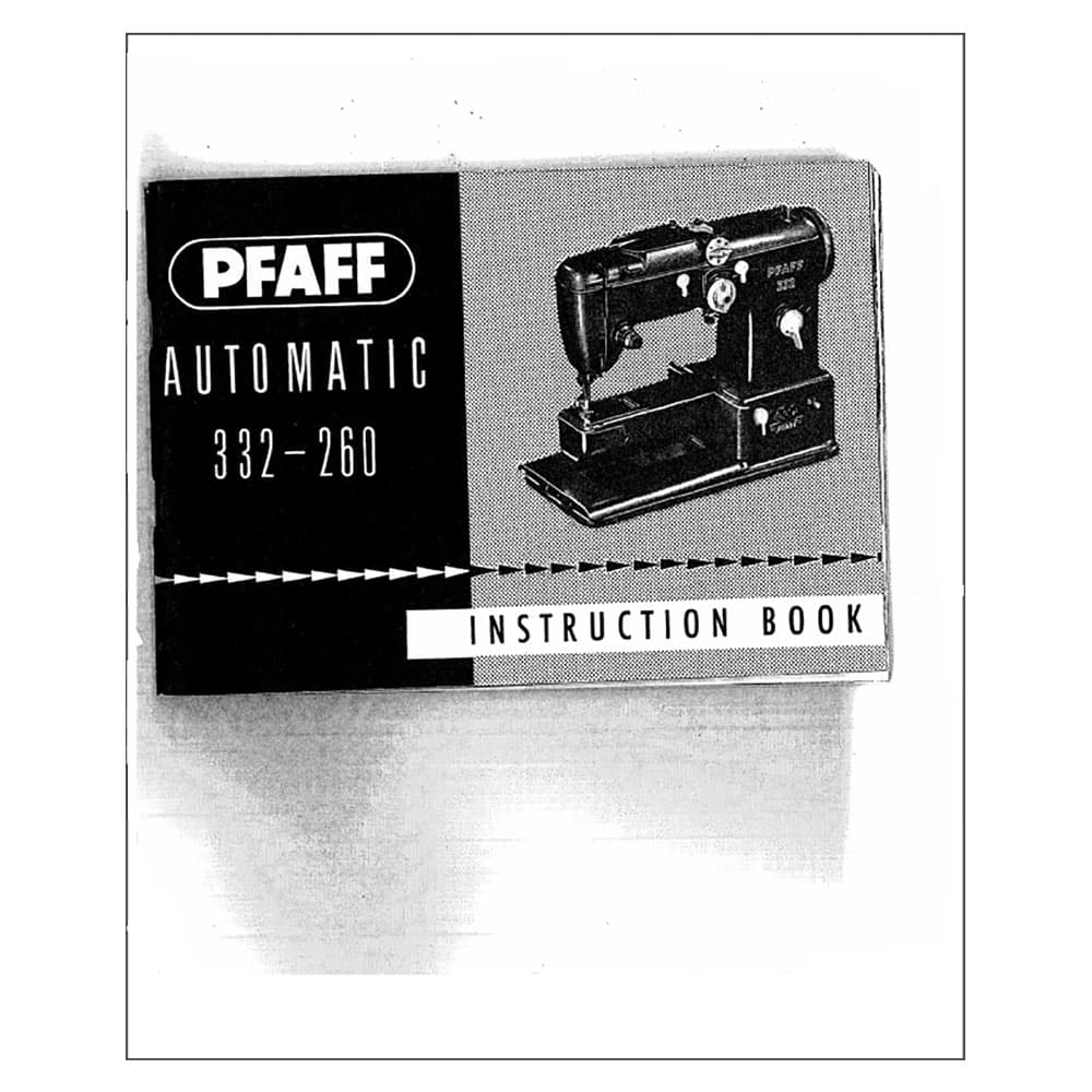 Pfaff 332-260 Instruction Manual image # 122669