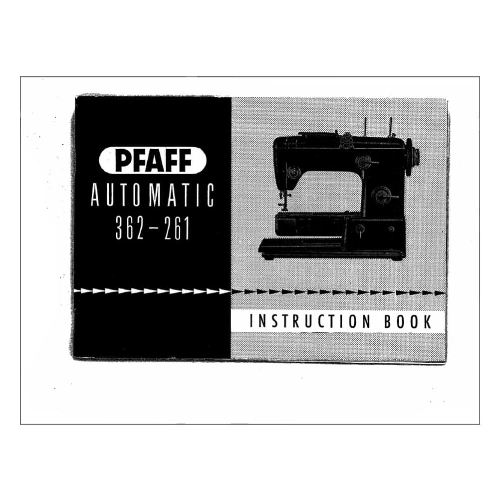 Pfaff 362-261 Instruction Manual image # 122686