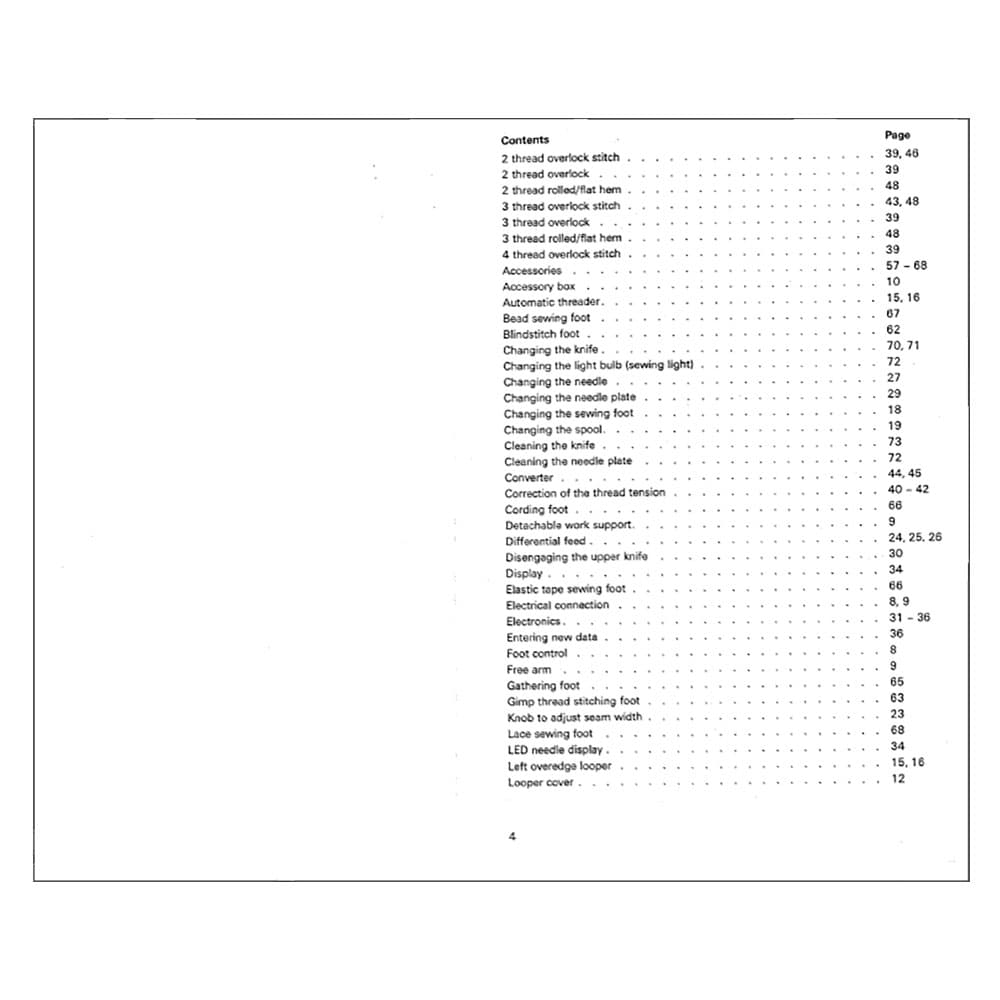 Pfaff Hobbylock 4860 Instruction Manual image # 122814