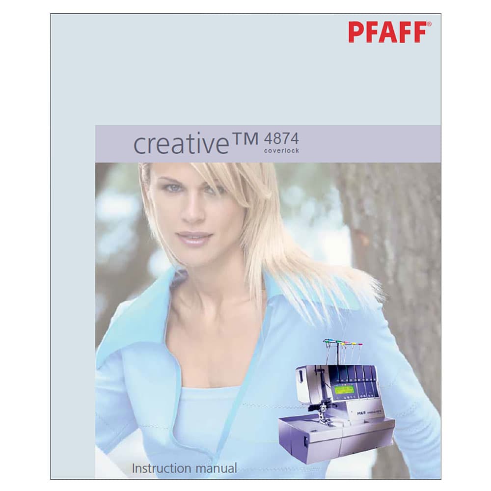 Pfaff Creative Coverlock 4874 Instruction Manual image # 122851