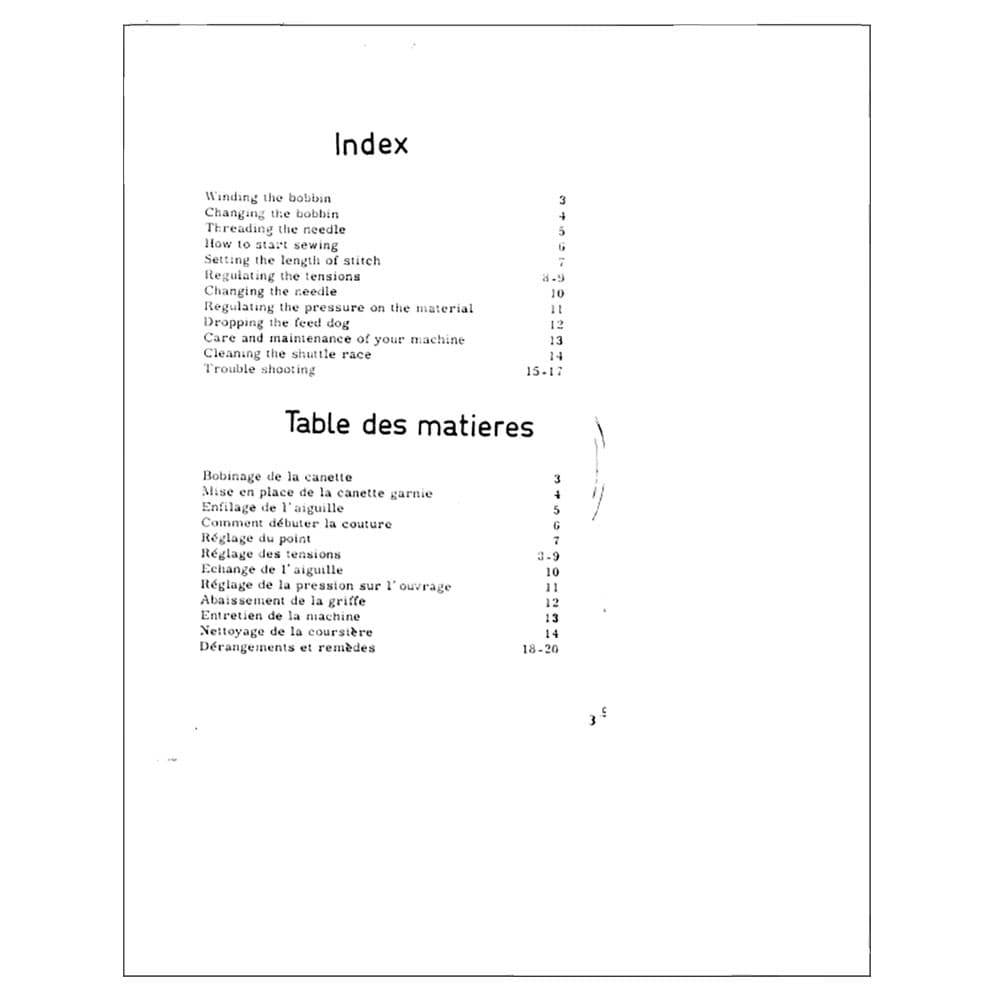 Pfaff 51 Instruction Manual image # 122860