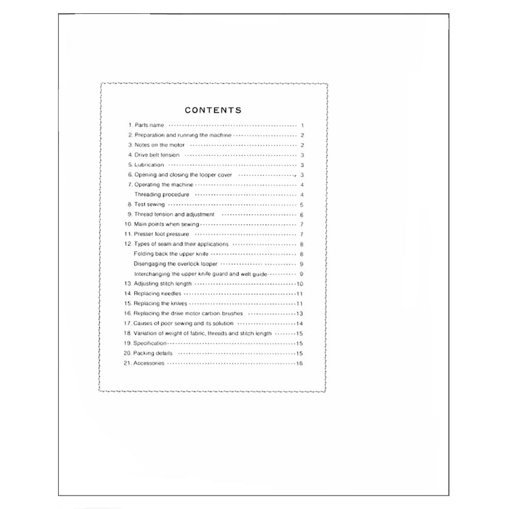 Pfaff Hobbylock 604 Instruction Manual image # 122904