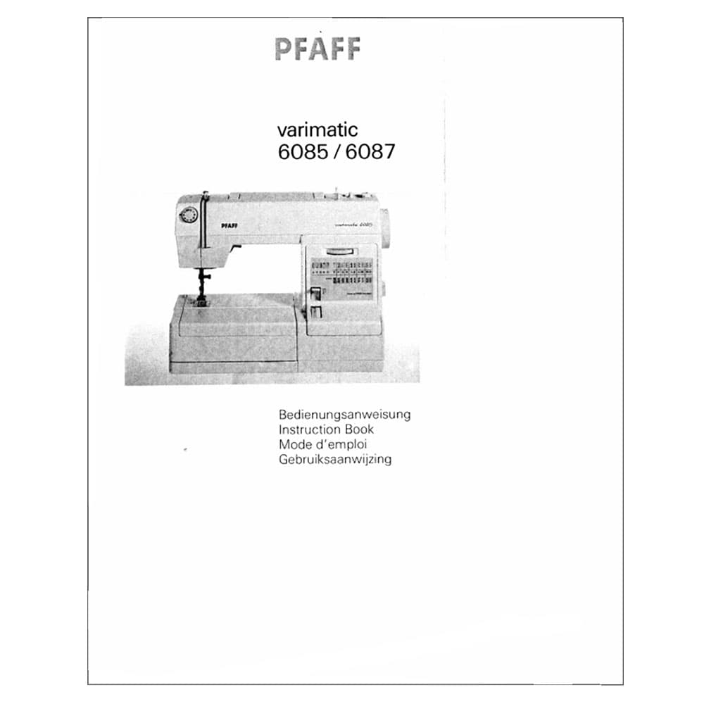 Pfaff 6085 Varimatic Instruction Manual image # 122910