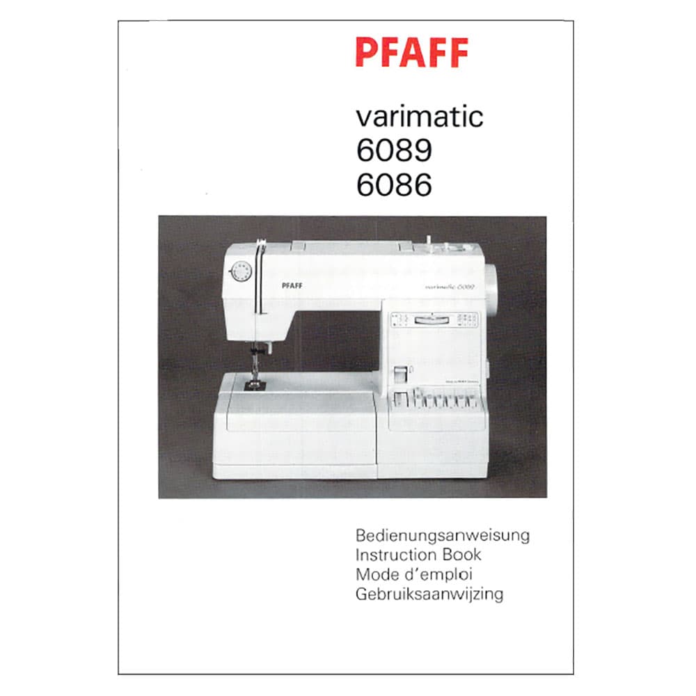 Pfaff 6086 Varimatic Instruction Manual image # 122914