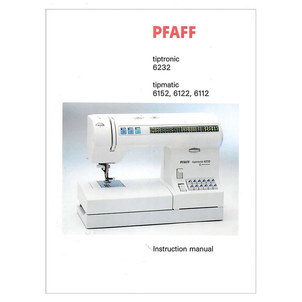 Pfaff Tipmatic 6152 Instruction Manual image # 122966