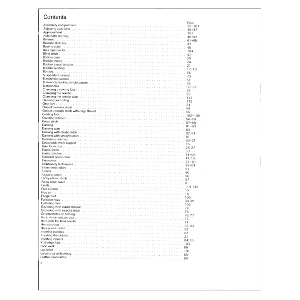 Pfaff 6250 Instruction Manual image # 123012