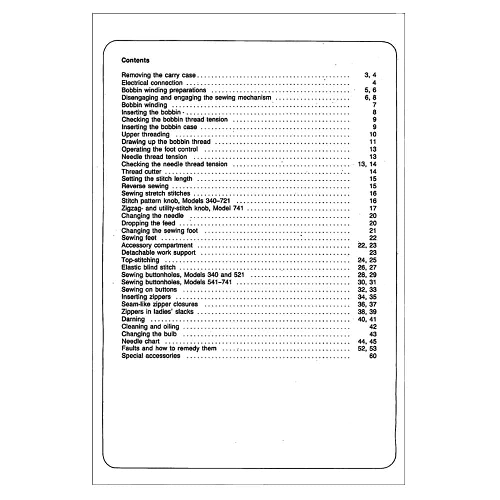 Pfaff Hobby 721 Instruction Manual image # 123042