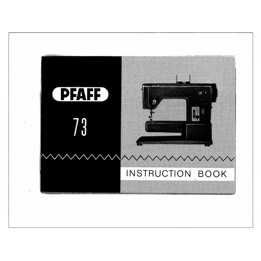 Pfaff 73 Instruction Manual image # 123051