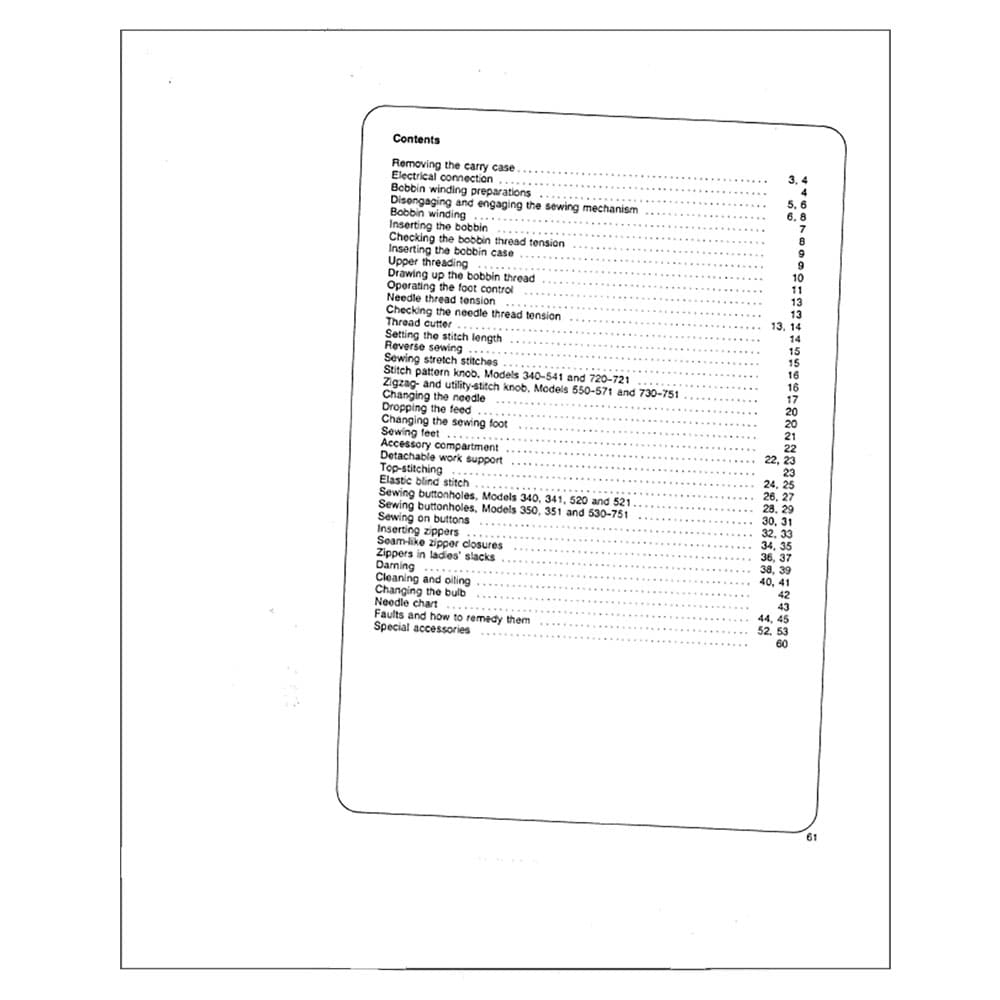 Pfaff Hobby 751 Instruction Manual image # 123062