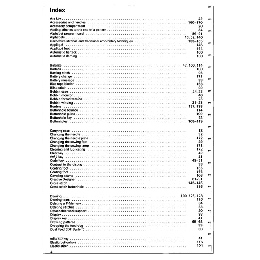 Pfaff Creative 7530 Instruction Manual image # 123068