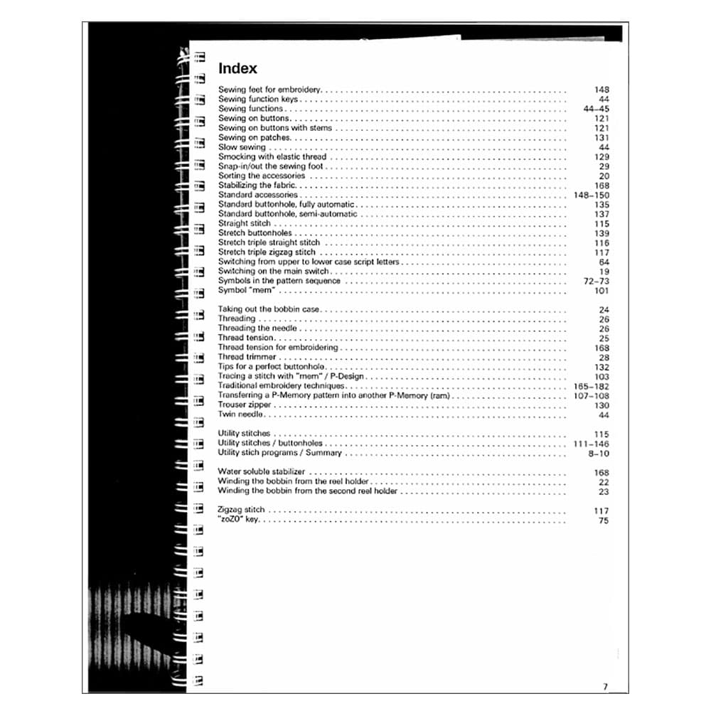 Pfaff Creative 7550 Instruction Manual image # 123076